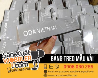 Bảng treo mẫu vải Công ty ODA Việt Nam