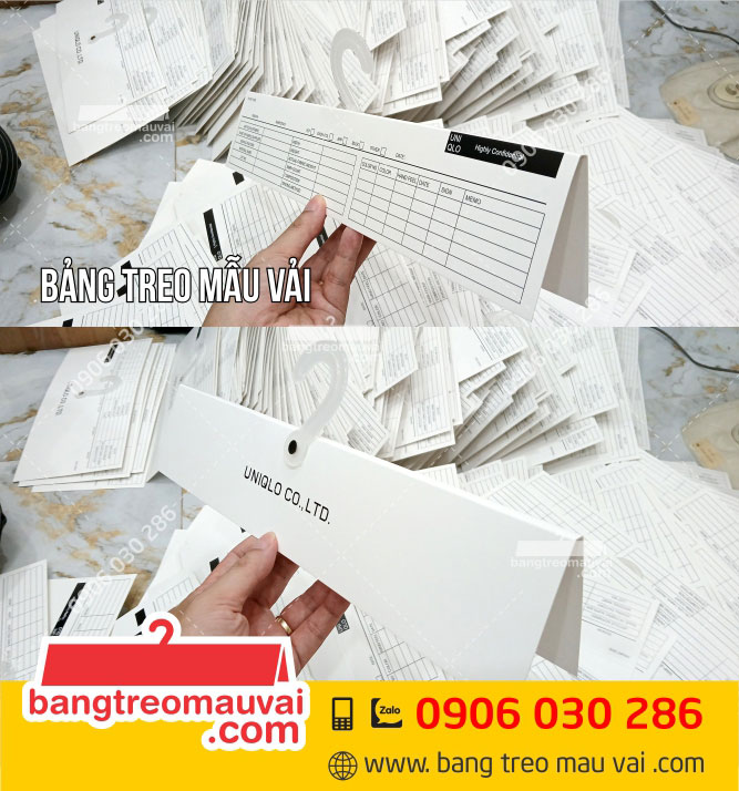 In-ấn-Bảng-treo-mẫu-vải-UNIQ-Toray-Tôn-Đức-Thắng