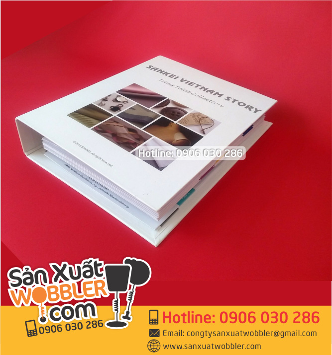 Printing sample book catalogue