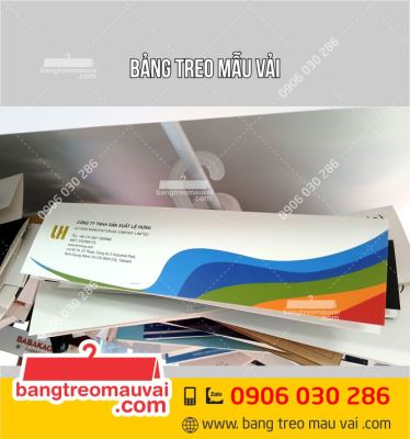 Sample hanger gắn móc nhựa