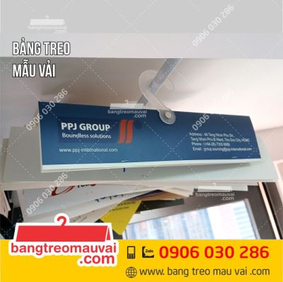 Bảng Treo Mẫu Vải PPJ Group