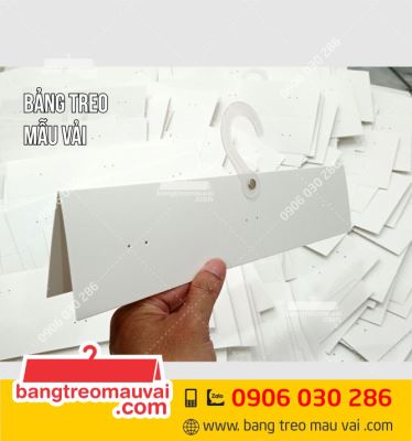 Bảng treo mẫu vải Công ty South Asia