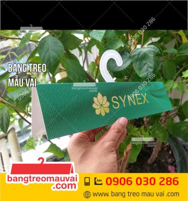 Bảng treo mẫu vải Công ty Syex