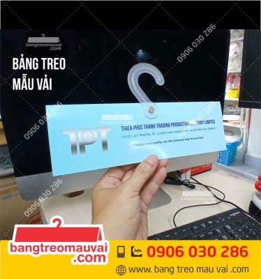 Bảng treo mẫu vải Công ty Thiên Phúc Thành