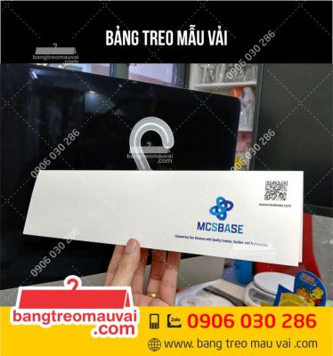 Bảng treo mẫu vải Công ty MCSBase