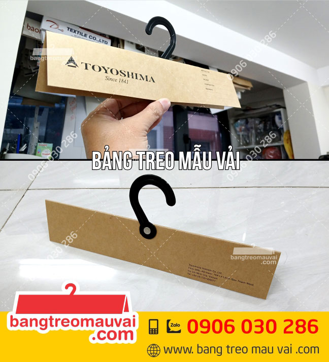 Bảng-treo-mẫu-vải-chất-liệu-giấy-bảo-vệ-môi-trường