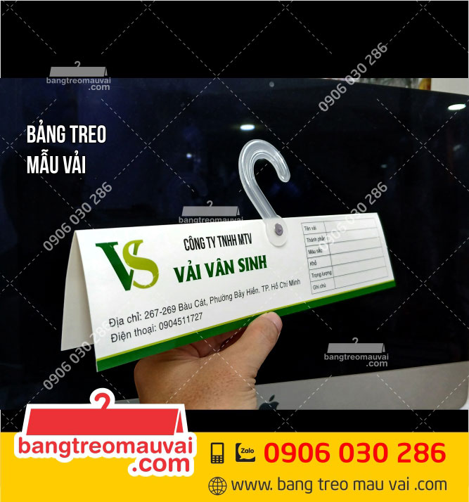 Bảng-treo-mẫu-vải-Công-ty-Vân-Sinh