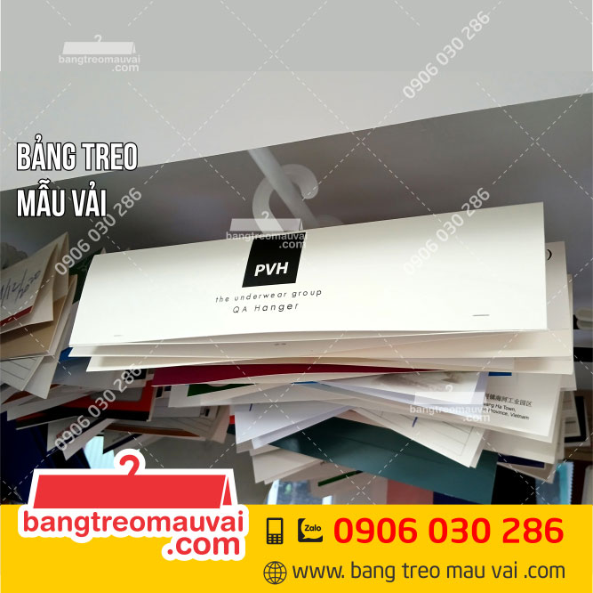 Bảng-treo-mẫu-vải-công-ty-PVH