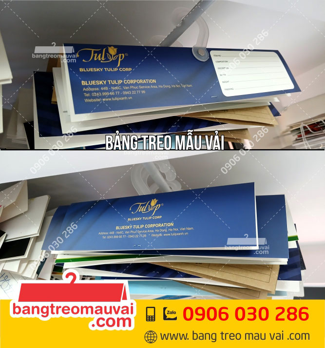 Móc-nhựa-treo-mẫu-vải-Tulip-Xanh