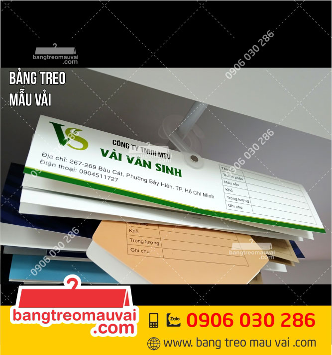 Sản-xuát-Bảng-treo-mẫu-vải-Công-ty-Vân-Sinh