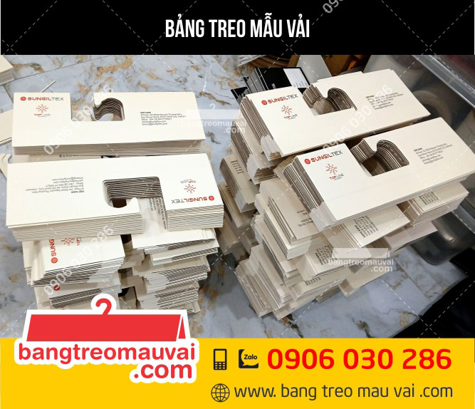 Sản-xuất-Bảng-treo-mẫu-vải-Công-ty-Sungil-Tex