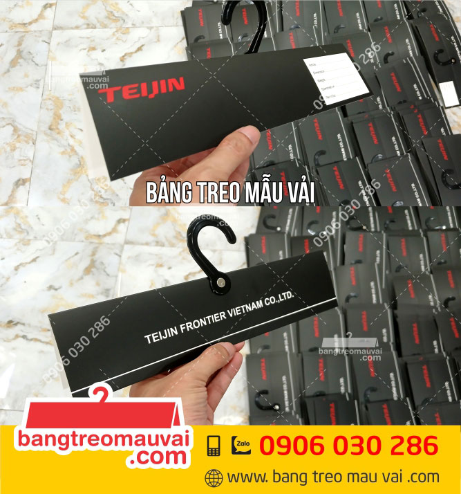 Sản-xuất-Bảng-treo-mẫu-vải-Công-ty-Teijin