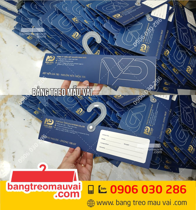 Sản-xuất-Bảng-treo-mẫu-vải-Minh-Đức-Textile