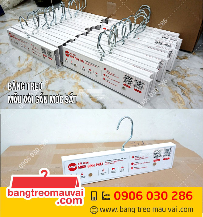 Sản-xuất-Bảng-treo-mẫu-vải-gắn-móc-sắt