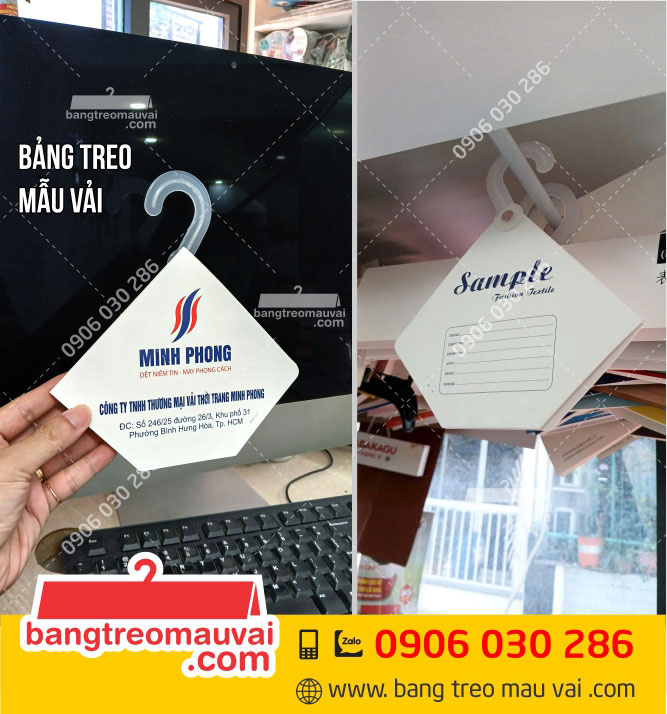 Sản-xuất-Bảng-treo-mẫu-vải-móc-nhựa-Minh-Phong