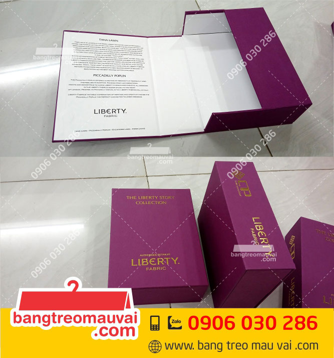 Sản-xuất-Catalogue-đựng-vải-mẫu
